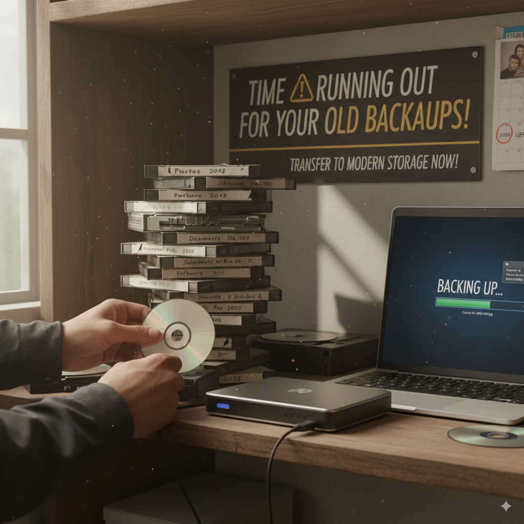 Backup Your CD/DVD Disks Before It's Too Late